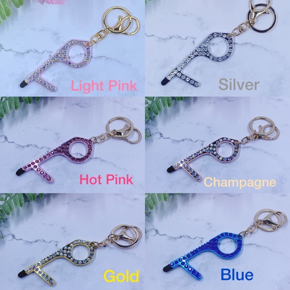 ✨ Bling Touchless Keychains Contactless - Picture 4 of 4